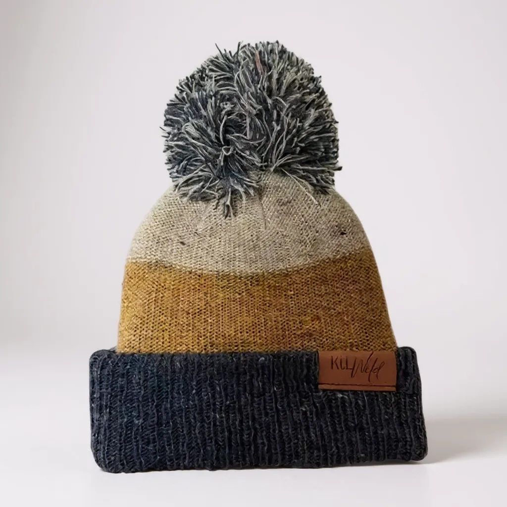 Youth Puff Knit Beanie