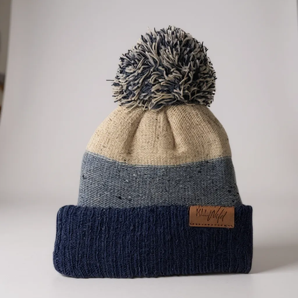 Youth Puff Knit Beanie