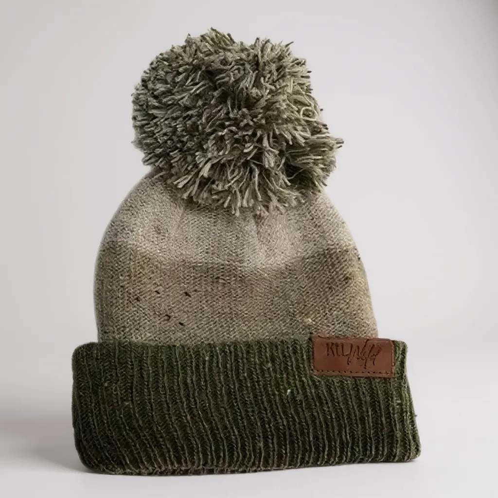 Youth Puff Knit Beanie