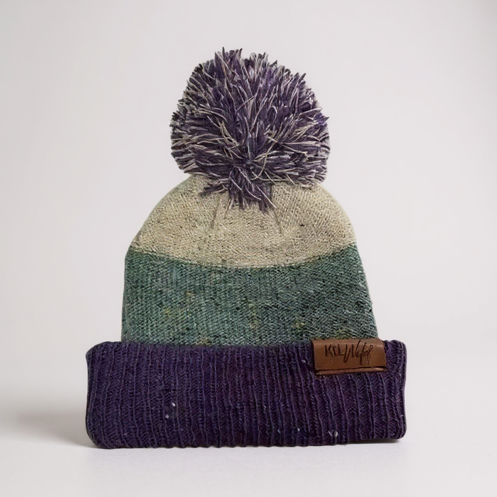 Youth Puff Knit Beanie